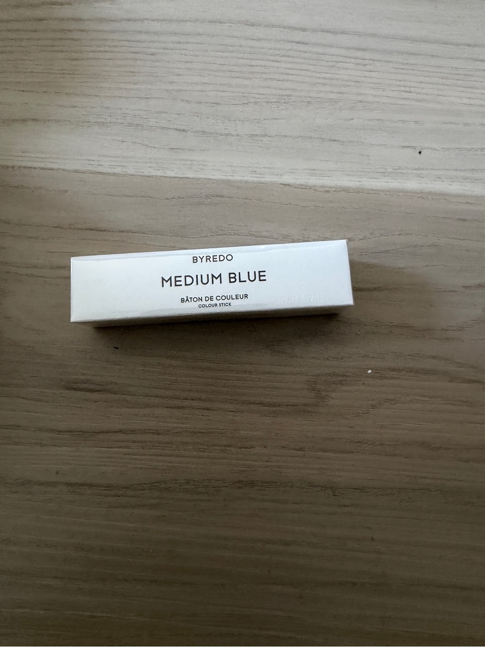 Byredo White Minimalist Packaging Colour Stick